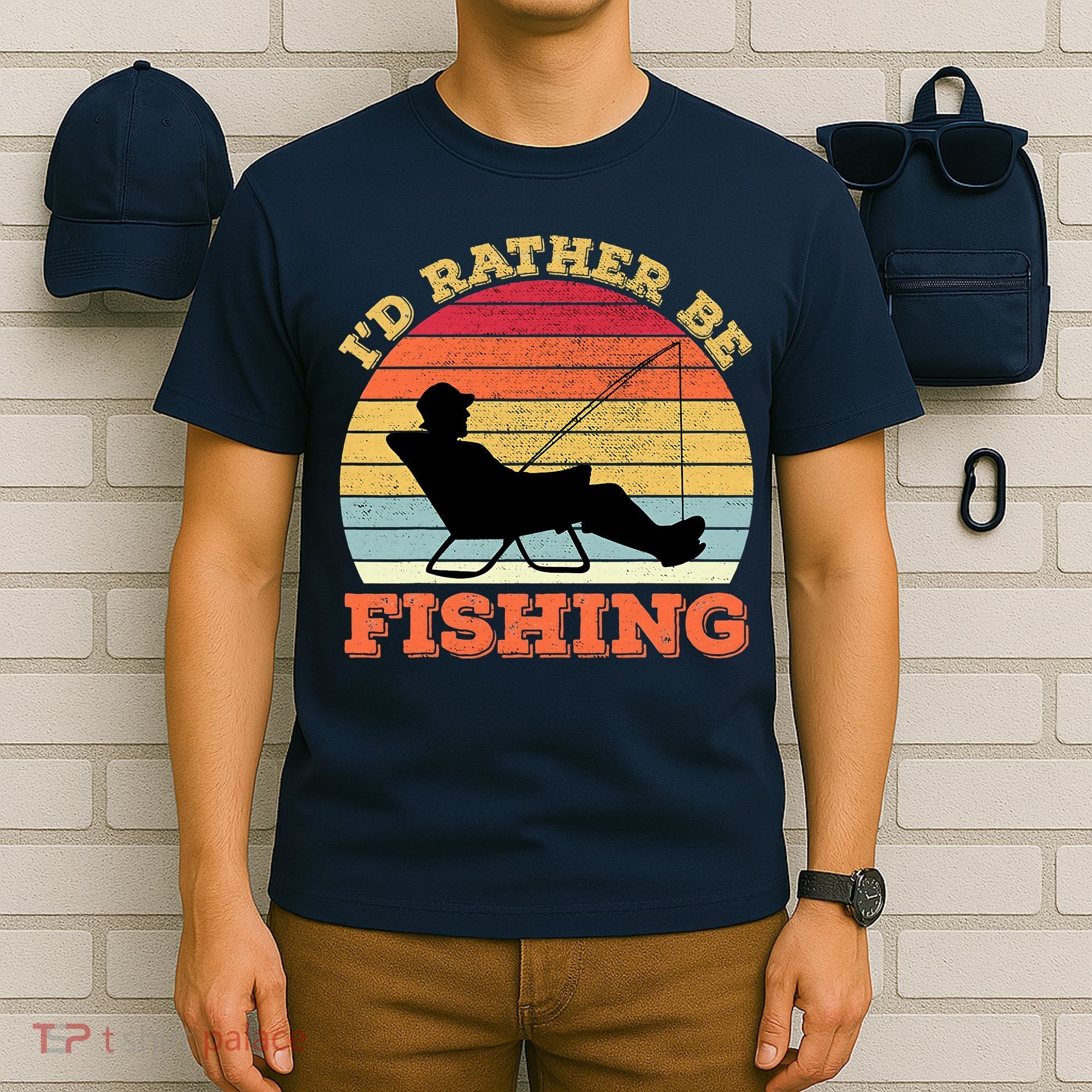 I'd Rather Be Fishing T-Shirt