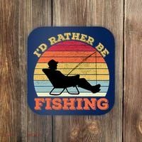 I'd Rather Be Fishing Coaster thumb 0