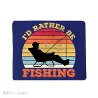 I'd Rather Be Fishing Mousepad thumb 0