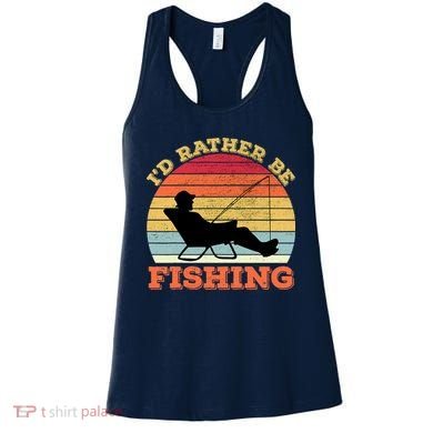 I'd Rather Be Fishing Women's Tank Top