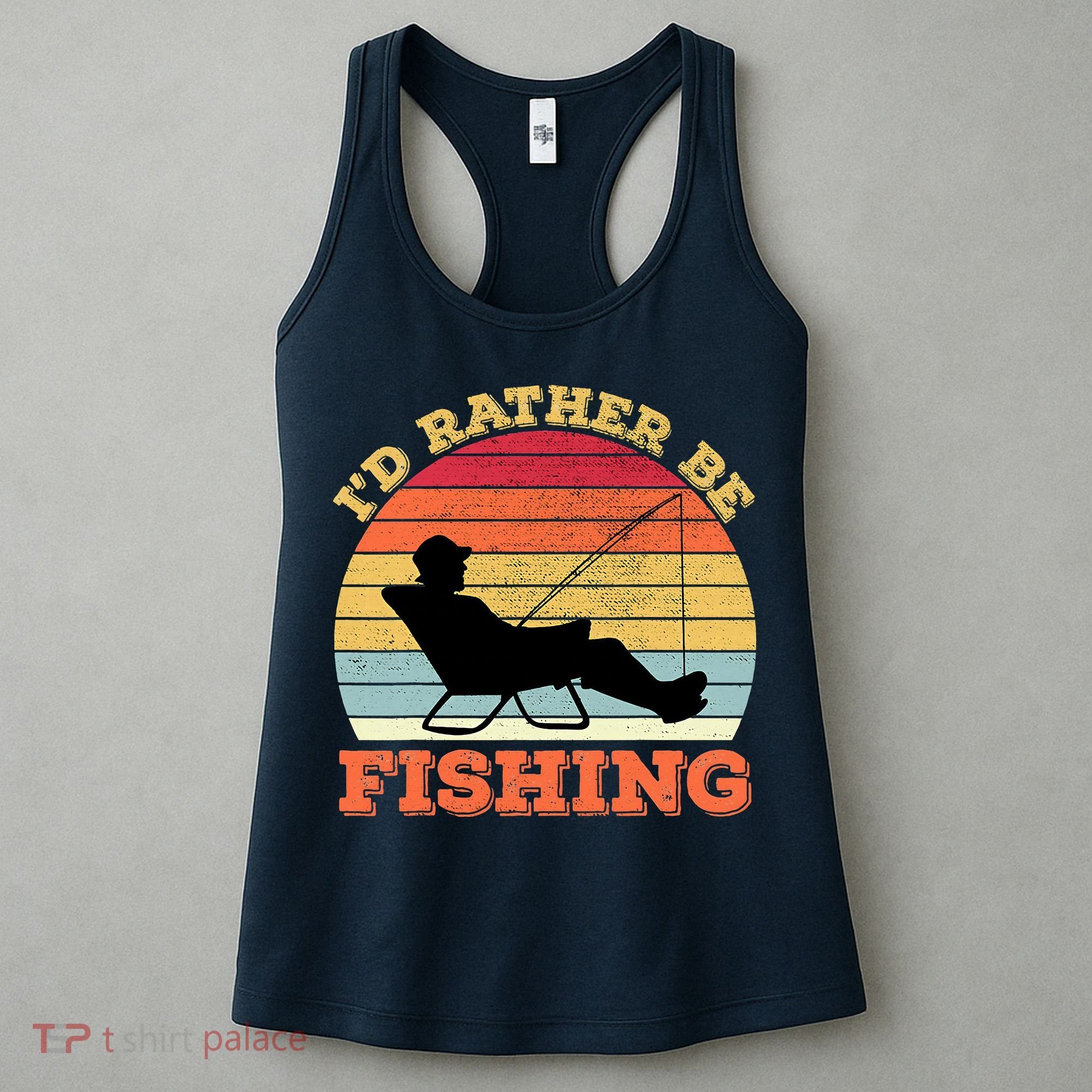 I'd Rather Be Fishing Women's Tank Top