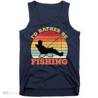 I'd Rather Be Fishing Tank Top thumb 0