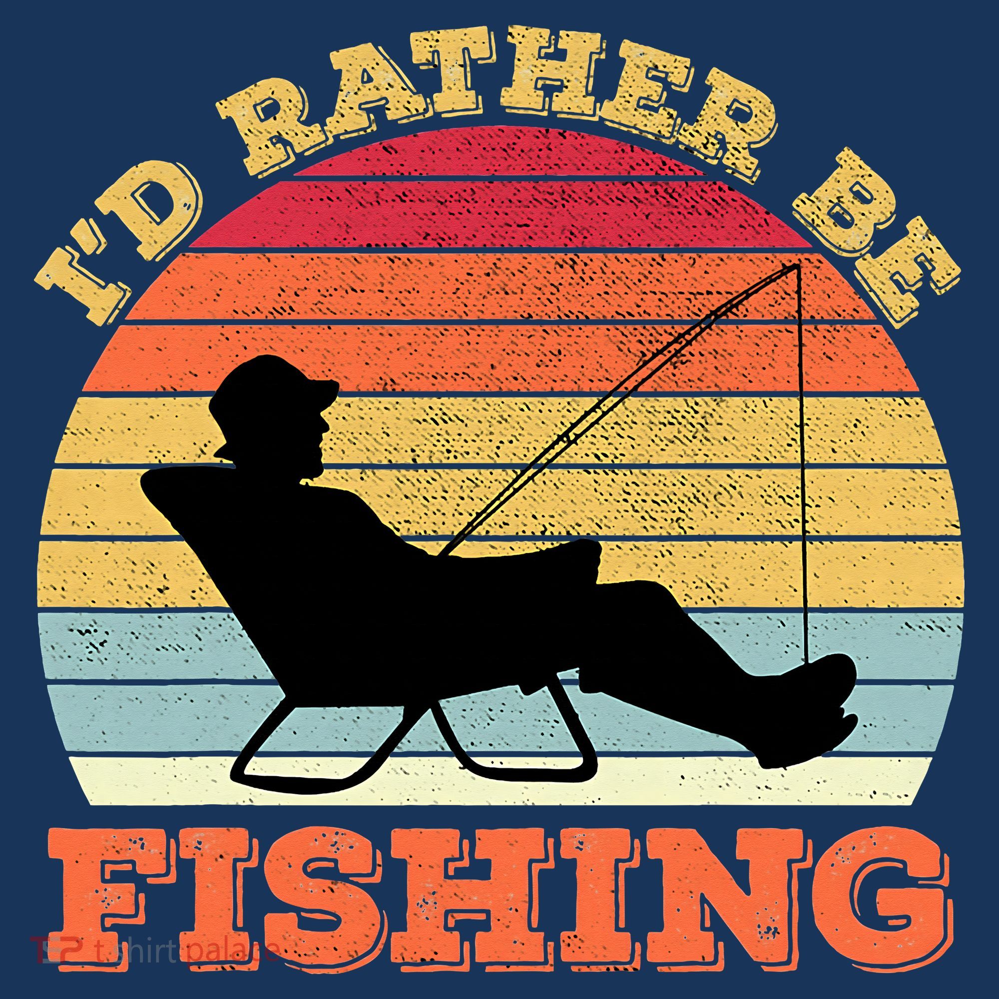 I'd Rather Be Fishing Tank Top