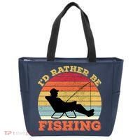 I'd Rather Be Fishing Tote Bag thumb 0