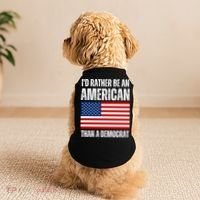 Id Rather Be An American Than A Democrat Doggie Tank thumb 2