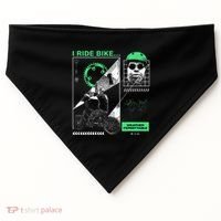 I Ride Bike Kingcobrajfs USA-Made Doggie Bandana thumb 0