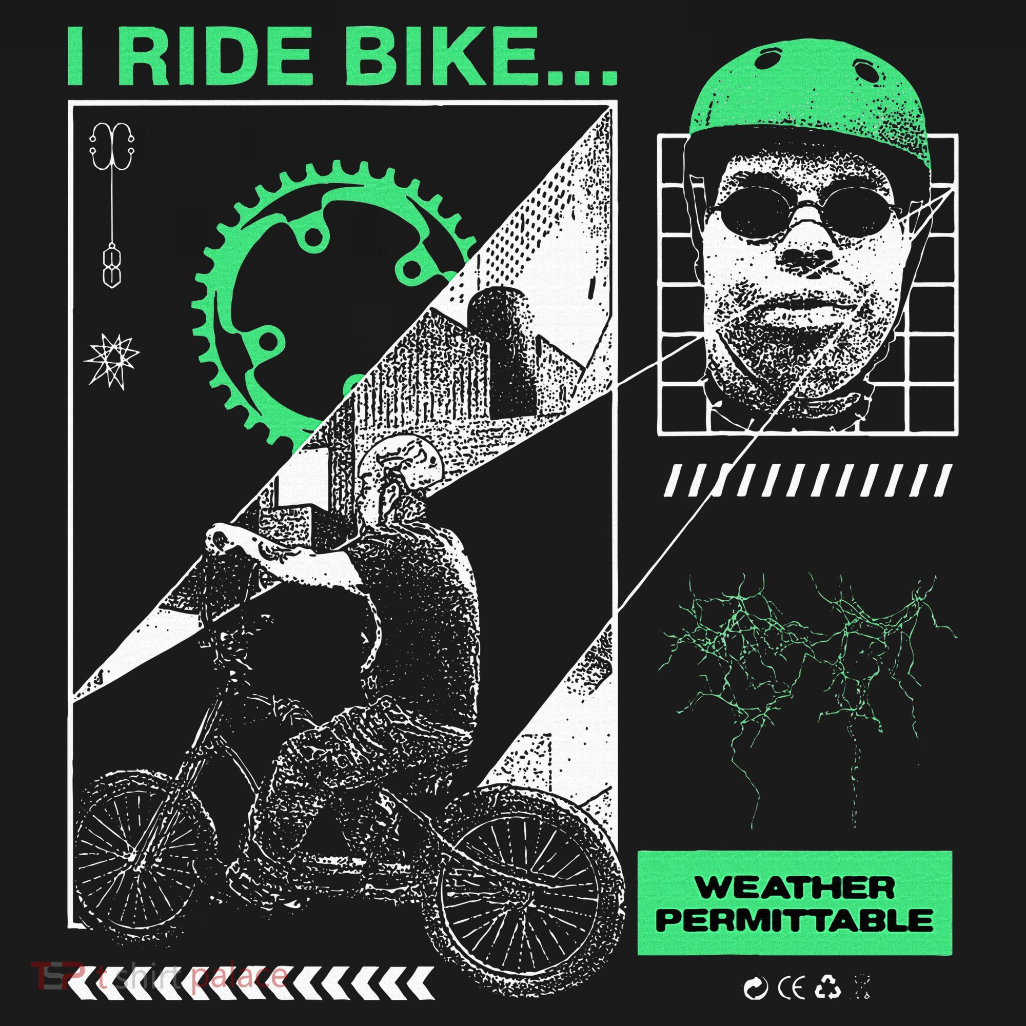 I Ride Bike Kingcobrajfs T-Shirt