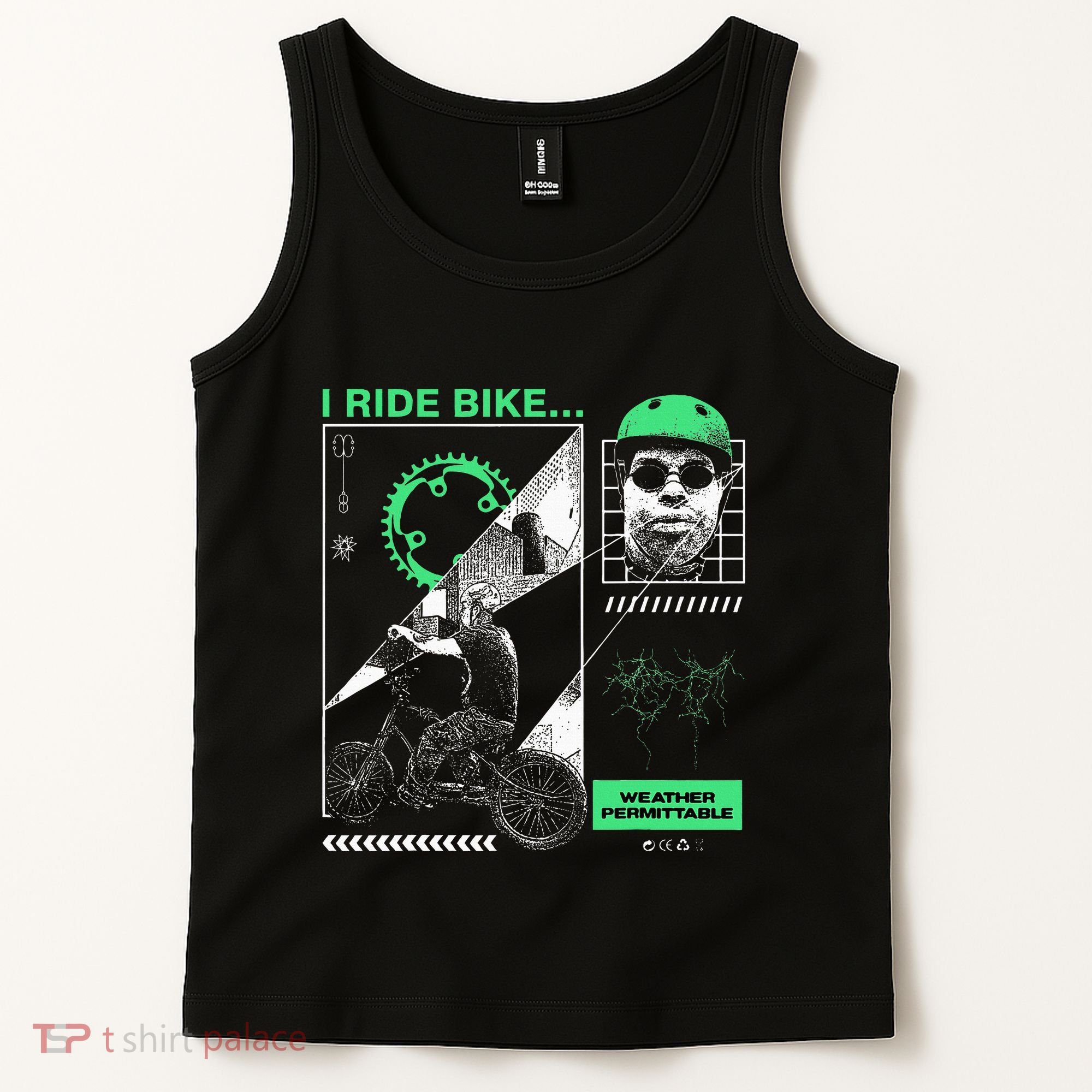 I Ride Bike Kingcobrajfs Tank Top