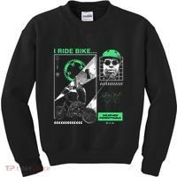 I Ride Bike Kingcobrajfs Kids Sweatshirt thumb 0