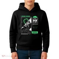 I Ride Bike Kingcobrajfs Kids Hoodie thumb 4