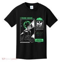 I Ride Bike Kingcobrajfs Kids T-Shirt thumb 0