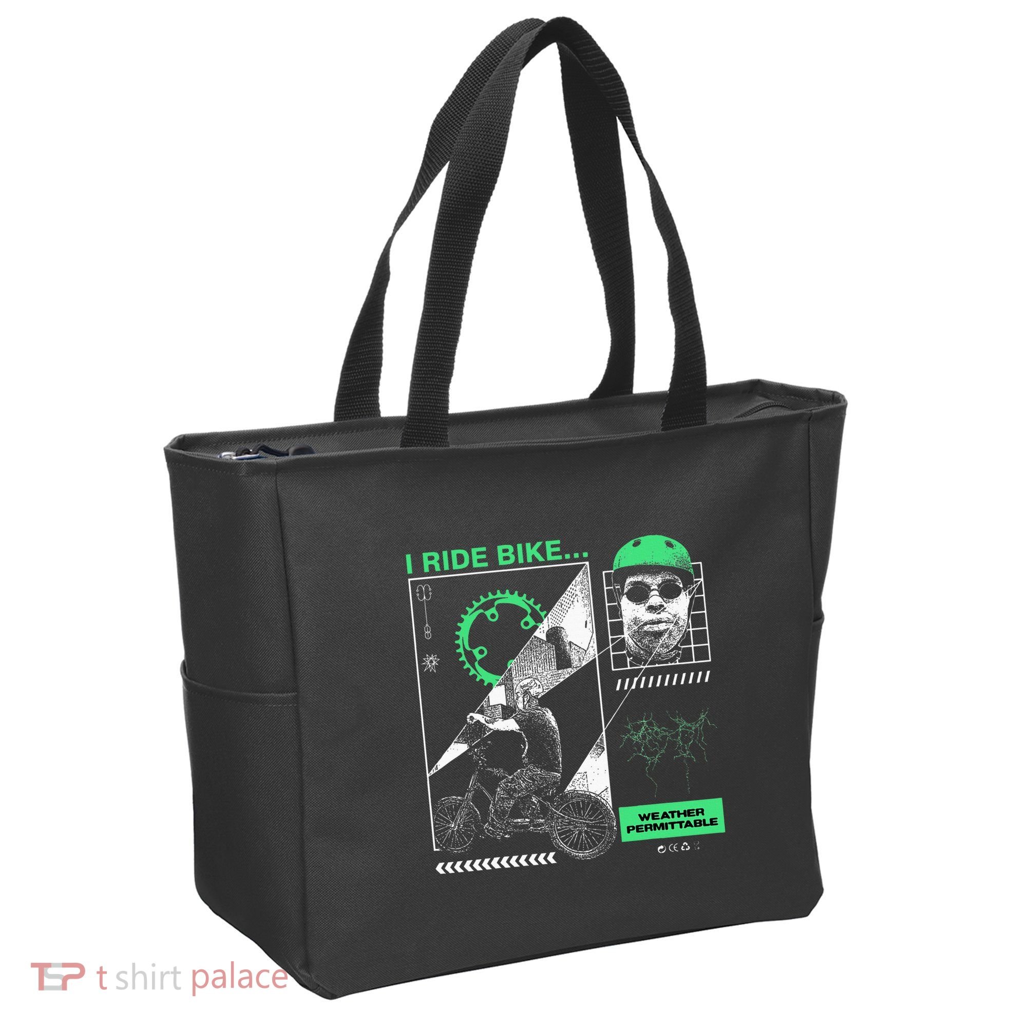 I Ride Bike Kingcobrajfs Tote Bag