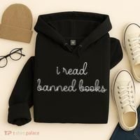 I Read Banned Books Hoodie thumb 4