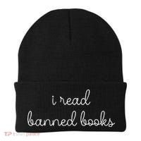 I Read Banned Books Beanie thumb 0
