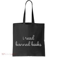 I Read Banned Books Tote Bag thumb 0
