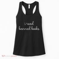 I Read Banned Books Women's Tank Top thumb 0