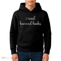 I Read Banned Books Kids Hoodie thumb 4