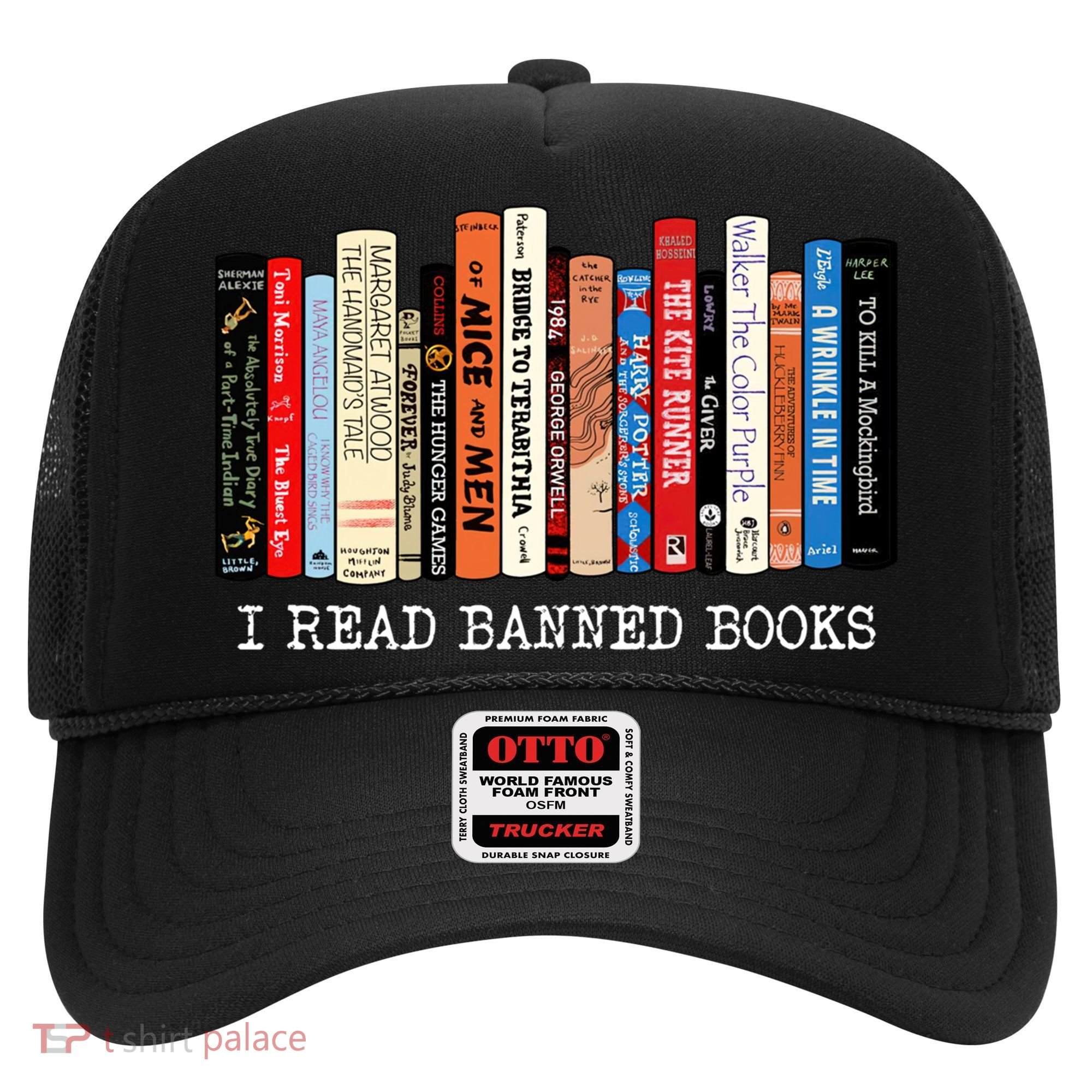 I Read Banned Books Week Librarian Freadom Reader Nerd Gift Hat