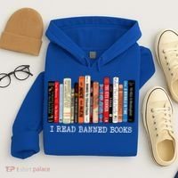 I Read Banned Books Week Librarian Freadom Reader Nerd Gift Hoodie thumb 4