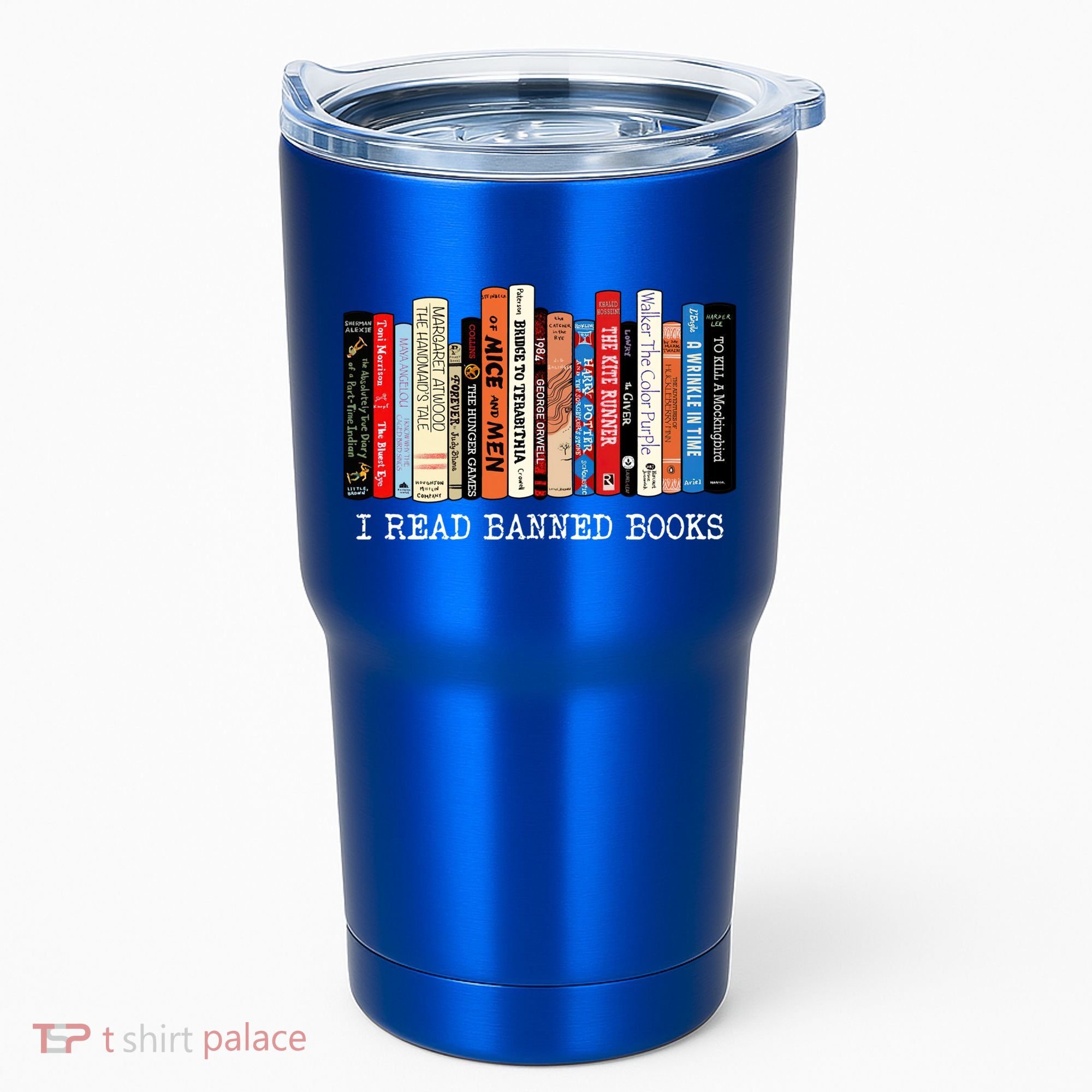 I Read Banned Books Week Librarian Freadom Reader Nerd Gift Tumbler