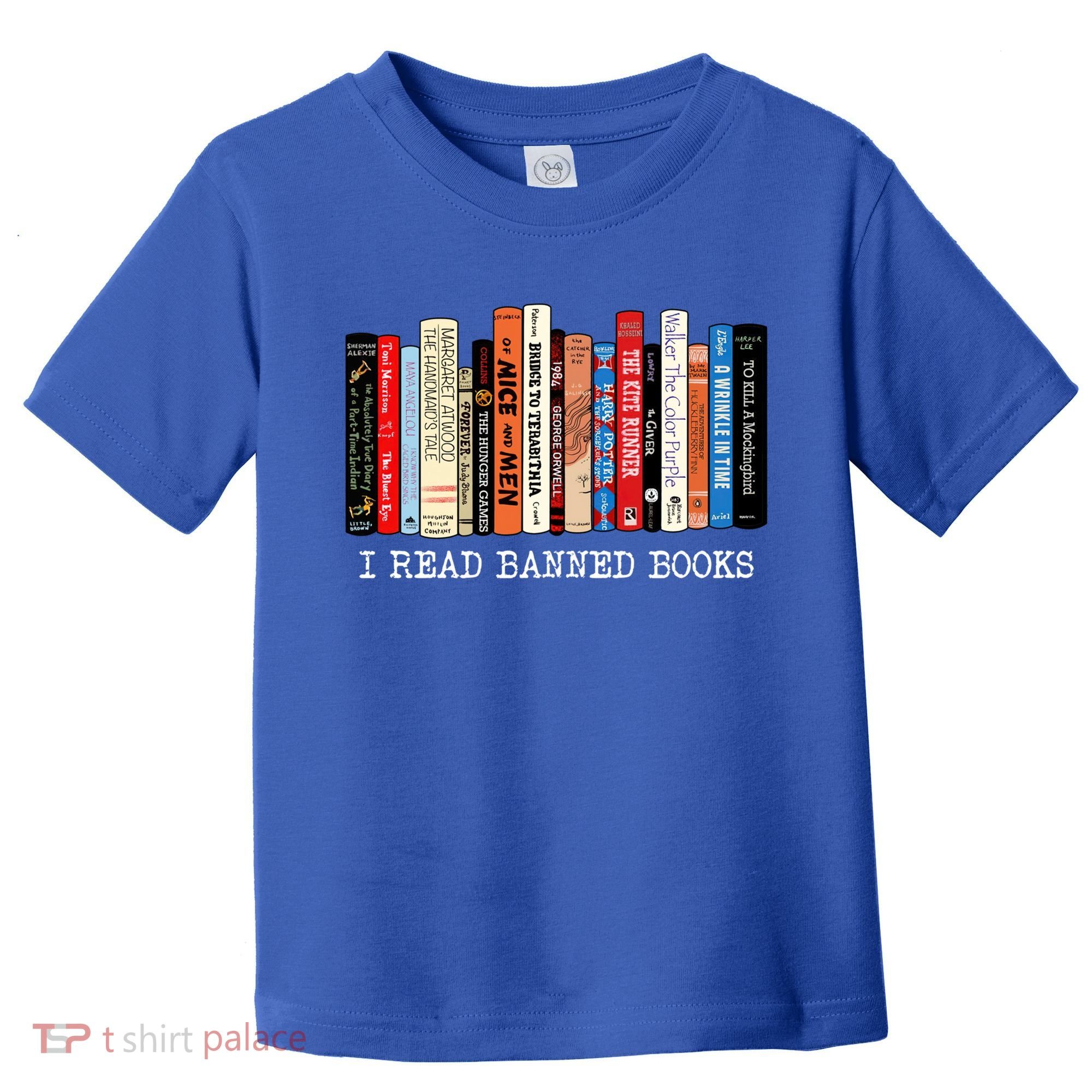 I Read Banned Books Week Librarian Freadom Reader Nerd Gift Toddler T-Shirt
