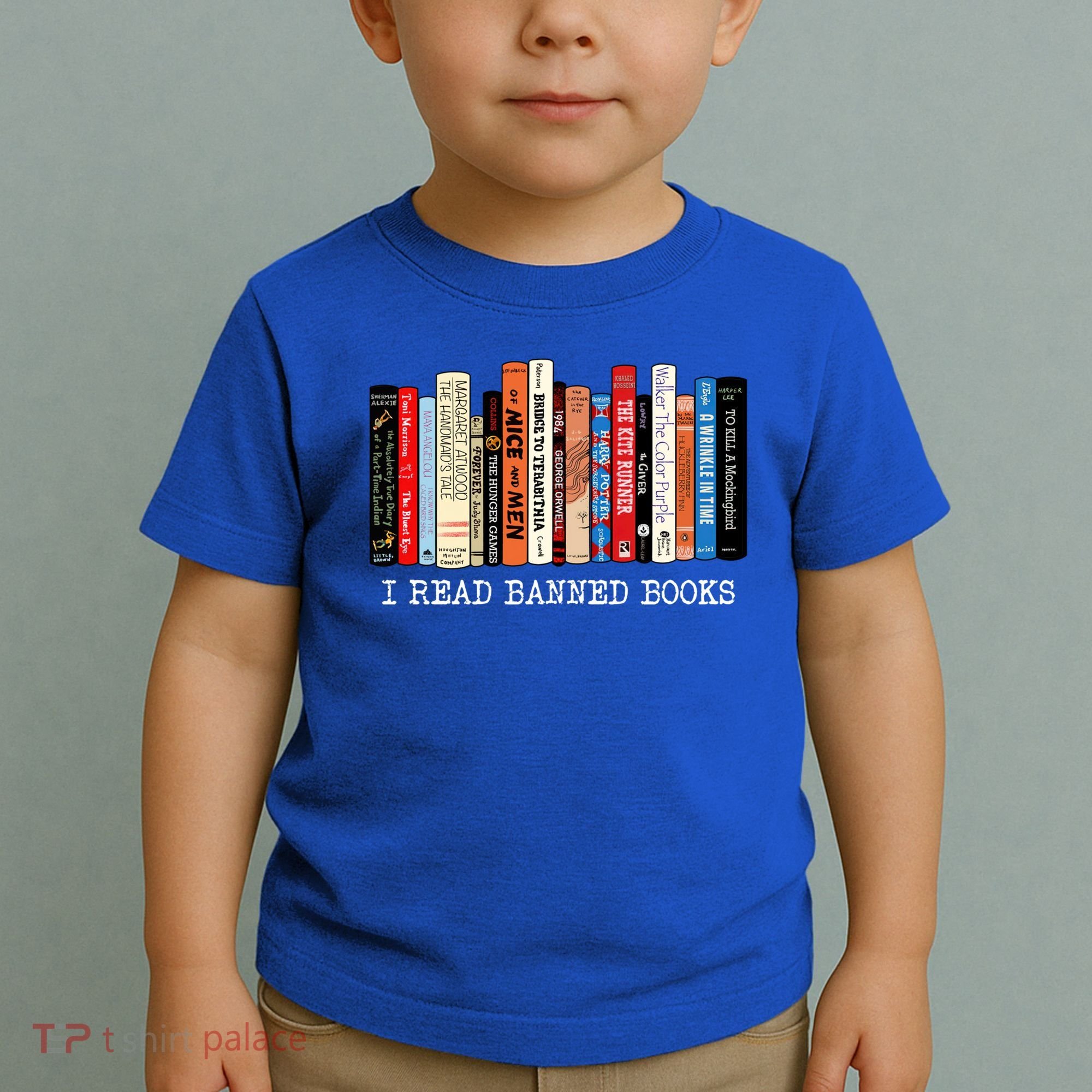I Read Banned Books Week Librarian Freadom Reader Nerd Gift Toddler T-Shirt