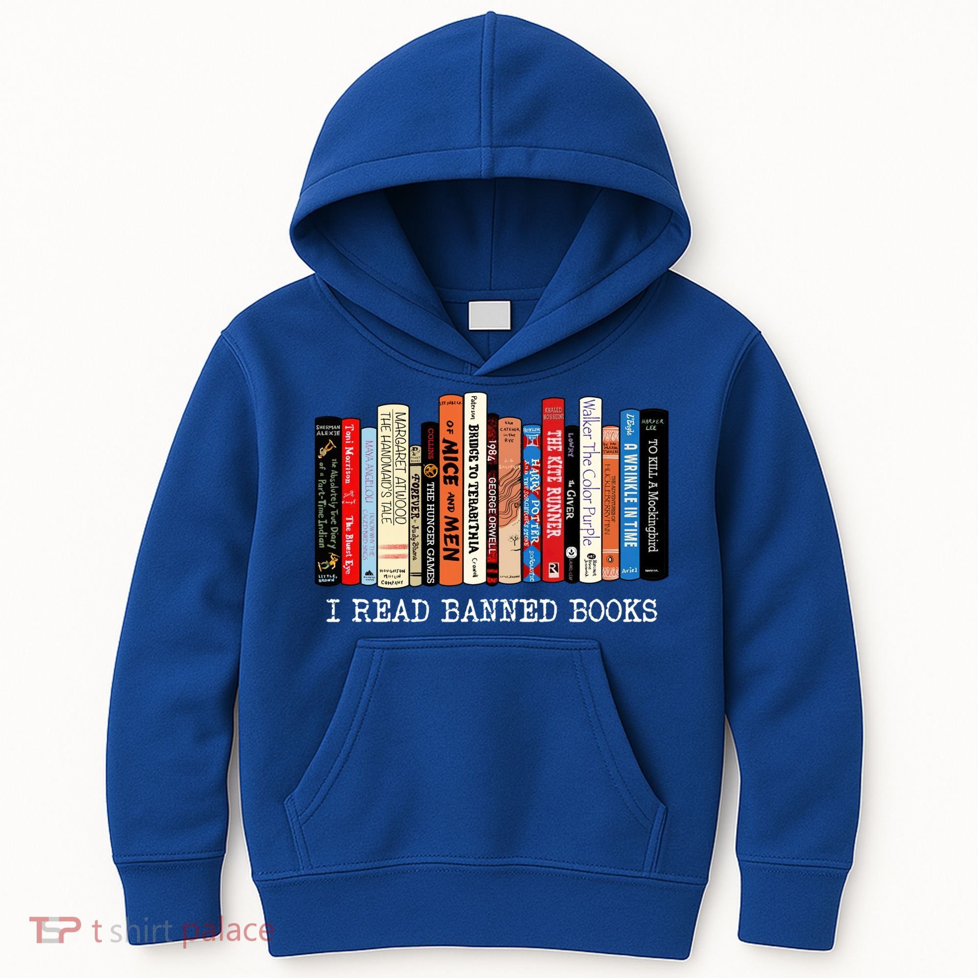 I Read Banned Books Week Librarian Freadom Reader Nerd Gift Kids Hoodie