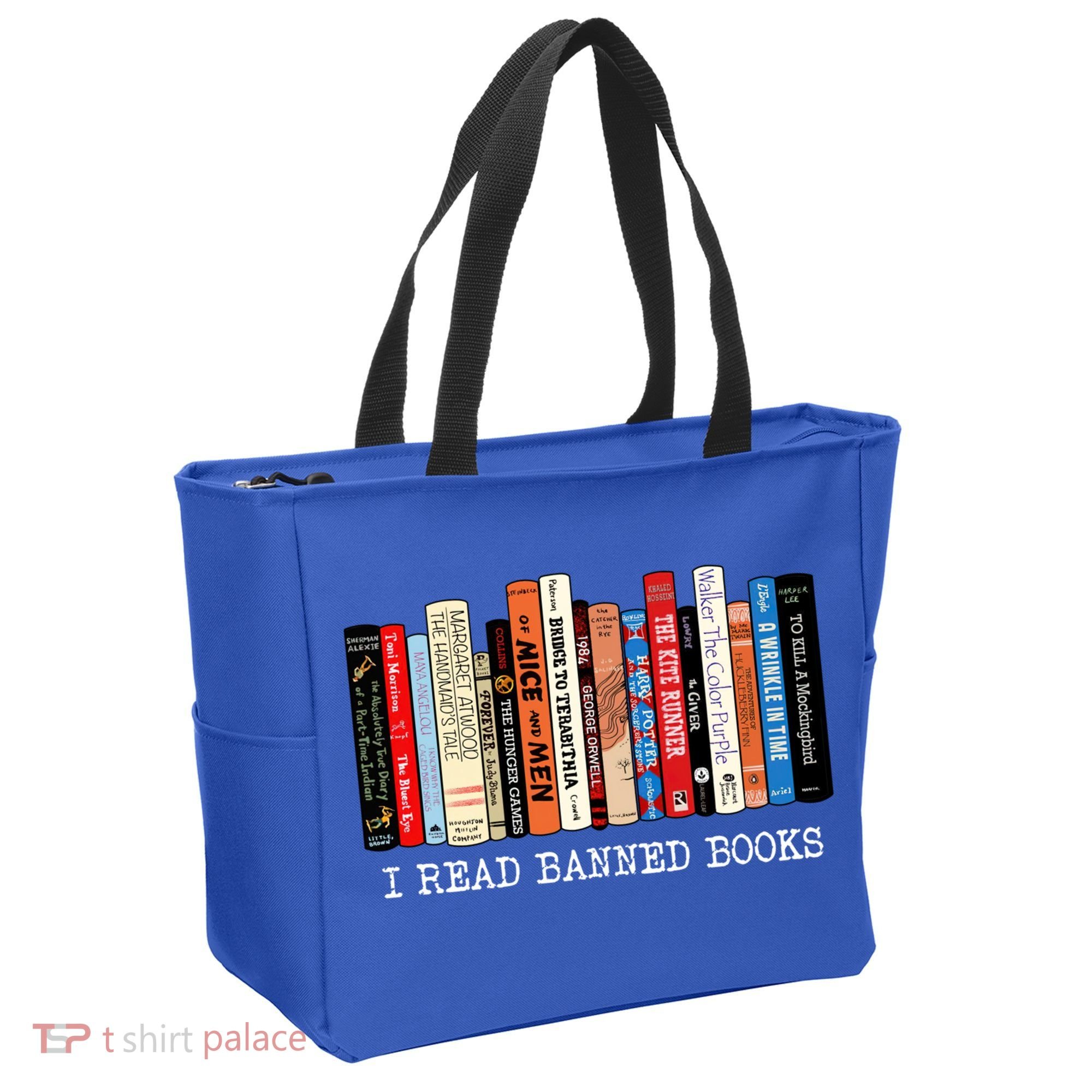I Read Banned Books Week Librarian Freadom Reader Nerd Gift Tote Bag