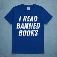 I Read Banned Books Im With The Banned Vintage Retro T-Shirt thumb 5
