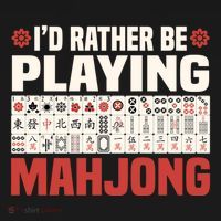 Id Rather Be Playing Mahjong Mahjong Great Gift Ornament thumb 1