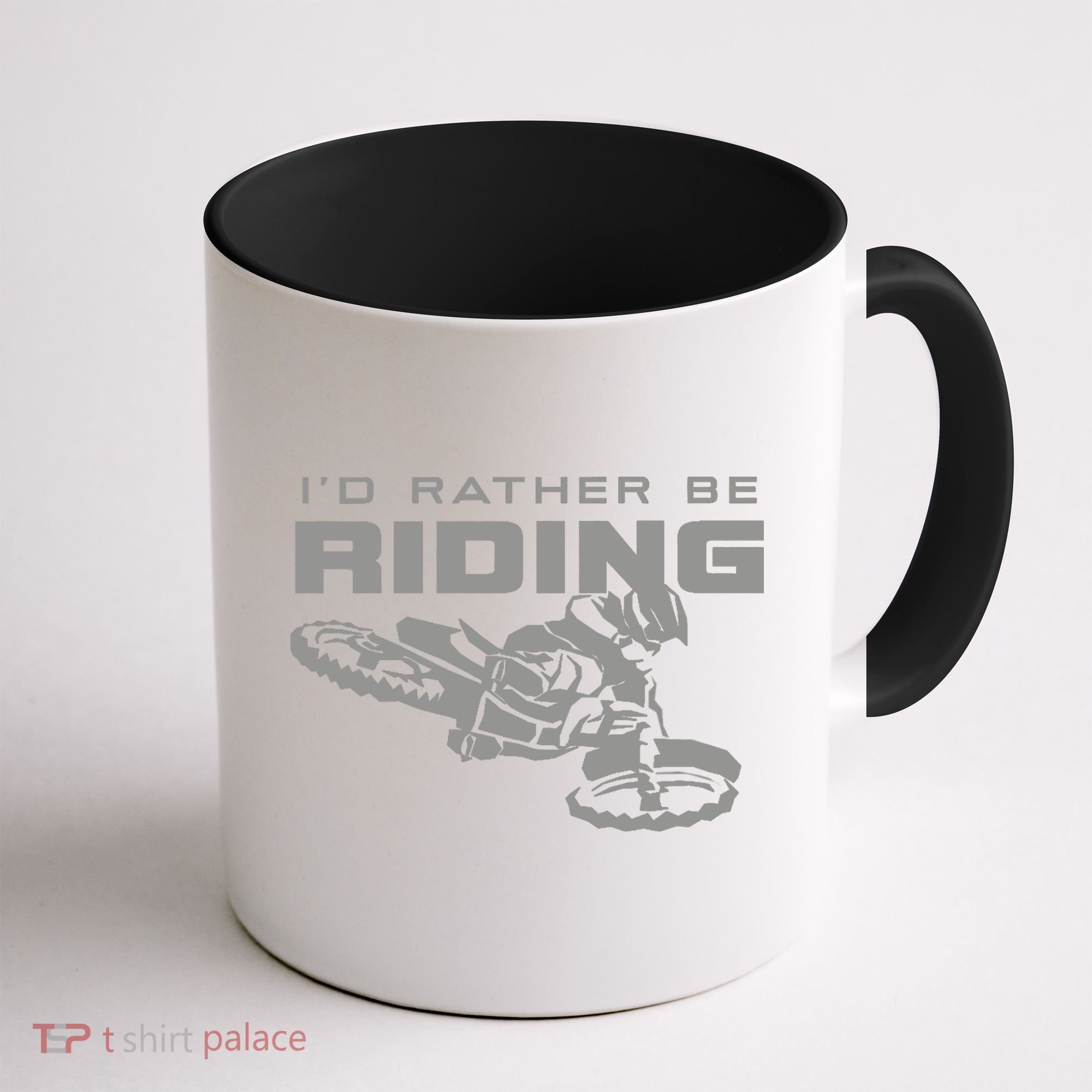 I'd Rather Be Riding Motocross Dirt Bike Motocross Premium Coffee Mug