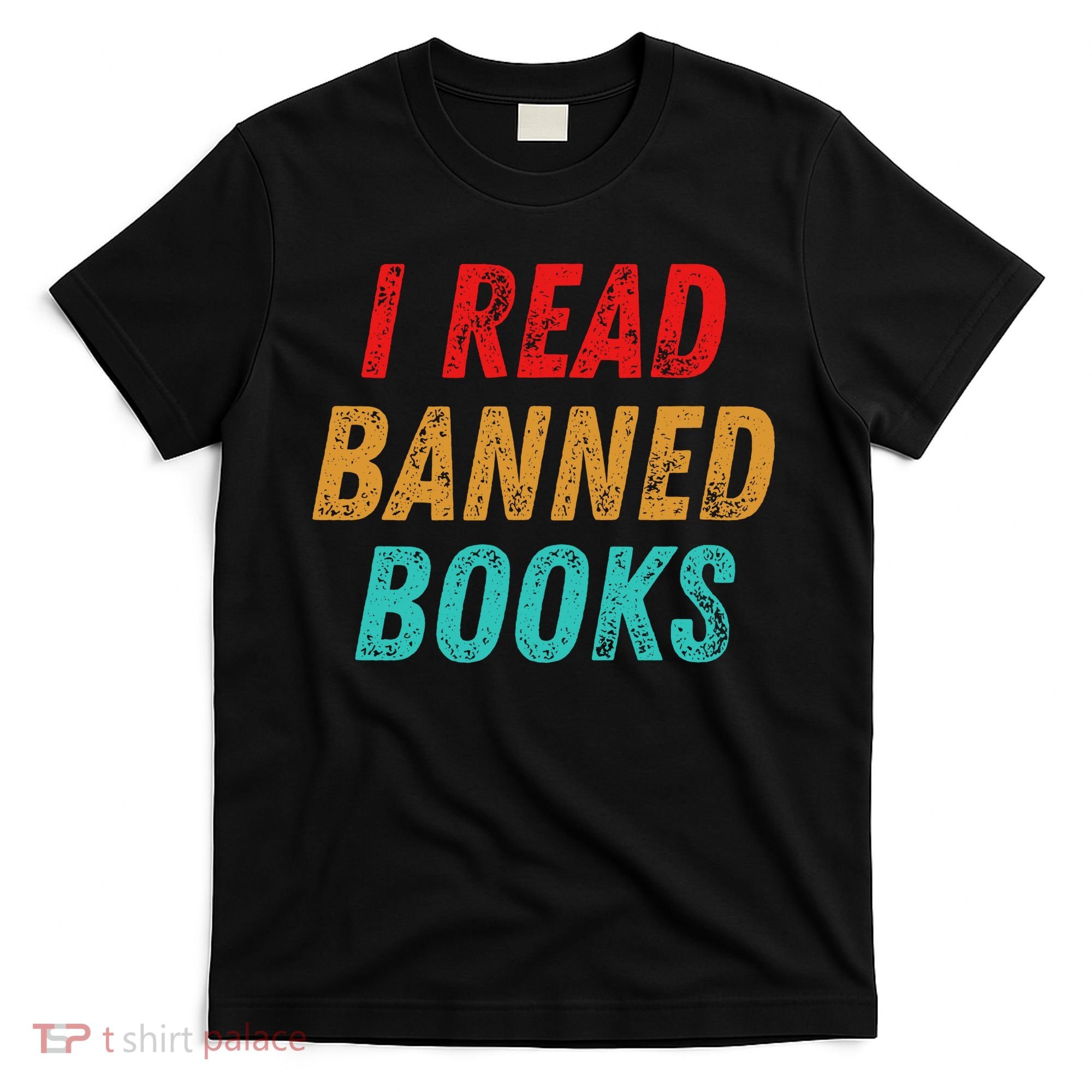 I Read Banned Books Im With The Banned Vintage Retro T-Shirt
