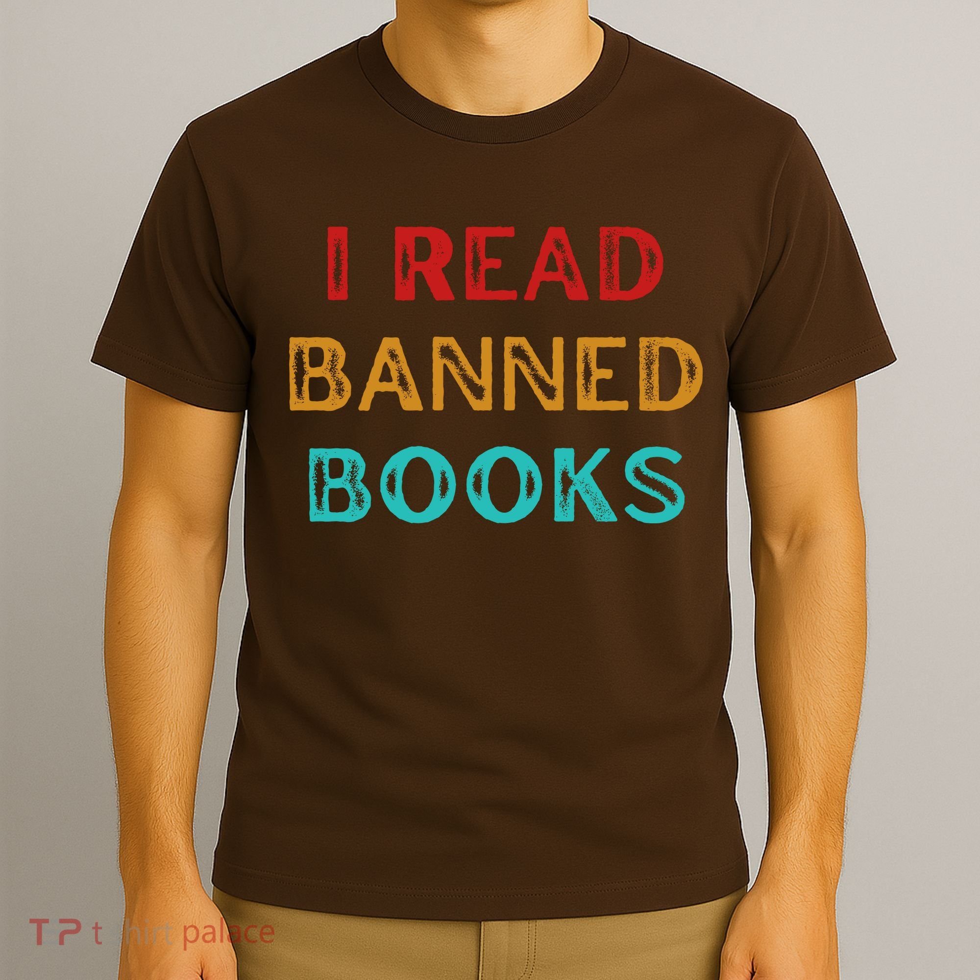 I Read Banned Books Im With The Banned Vintage Retro T-Shirt