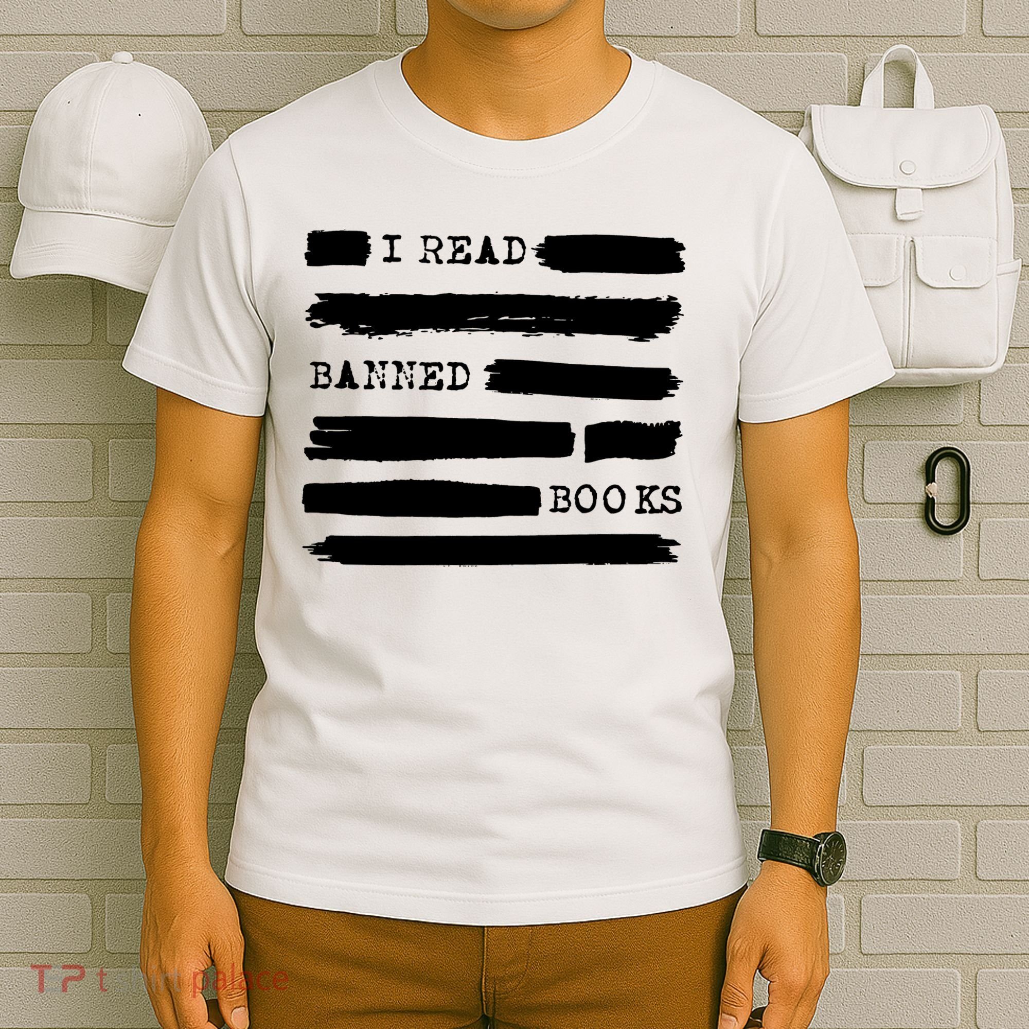 I Read Banned Books Banned Books Week Gift Librarian Teacher T-Shirt