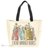 I Read Banned Books Tote Bag thumb 0