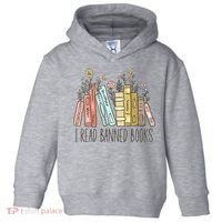 I Read Banned Books Toddler Hoodie thumb 0