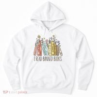 I Read Banned Books Hoodie thumb 0
