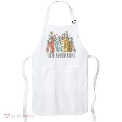 I Read Banned Books Apron
