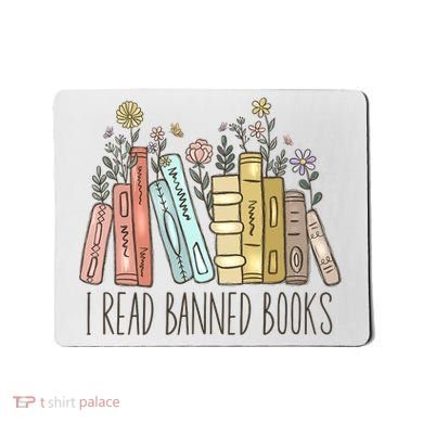 I Read Banned Books Mousepad