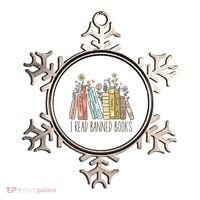 I Read Banned Books Ornament thumb 0