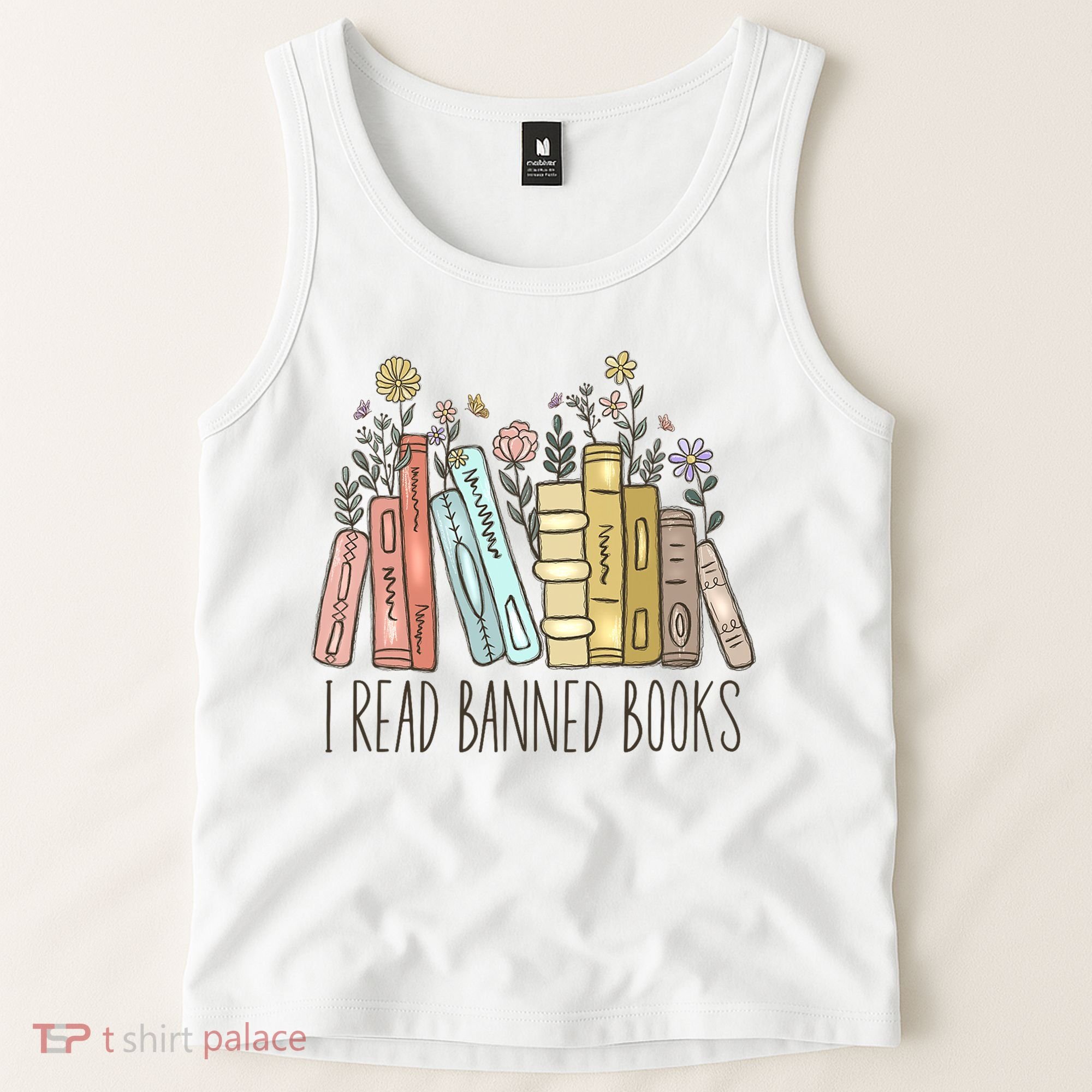 I Read Banned Books Tank Top