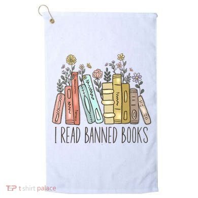 I Read Banned Books Golf Towel