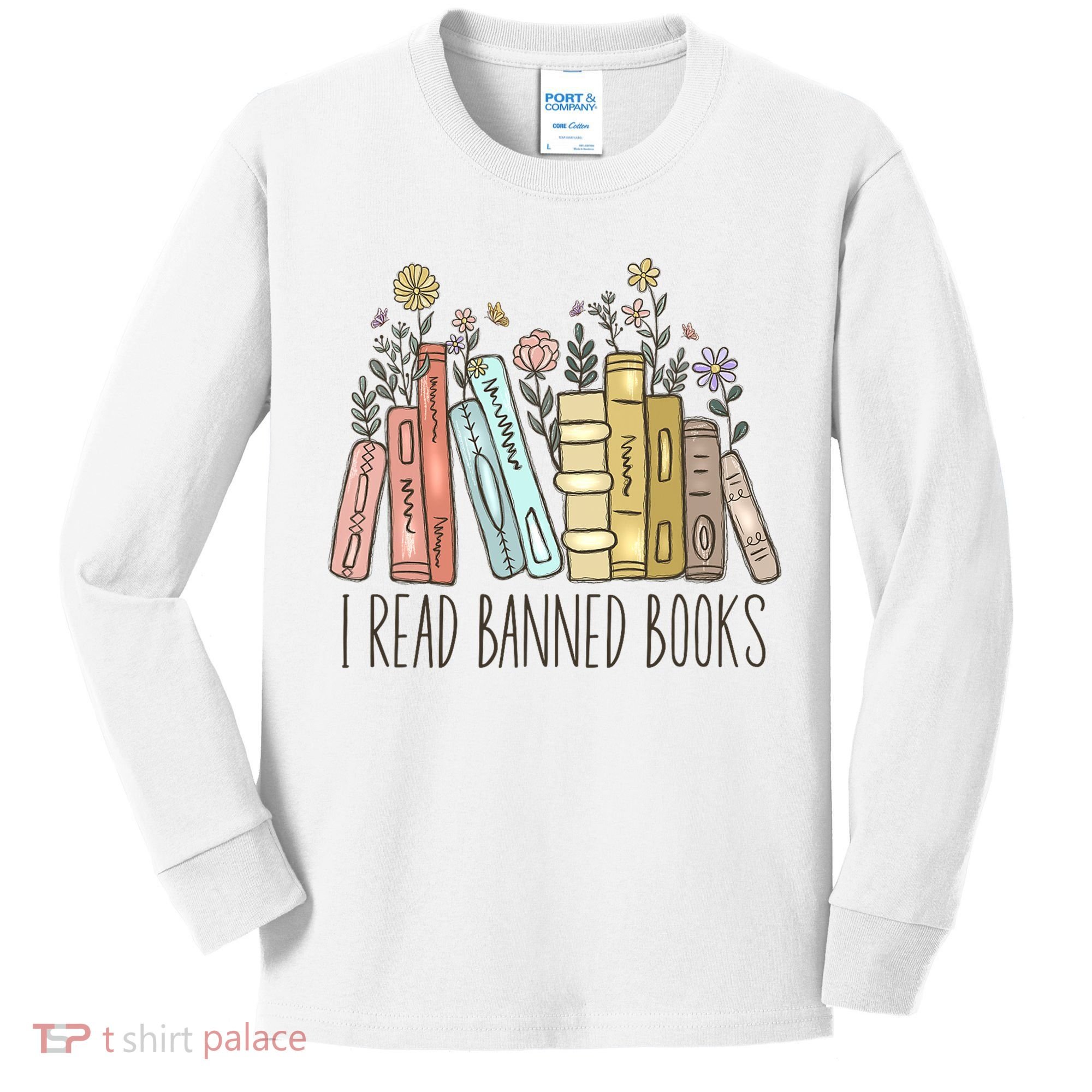 I Read Banned Books Kids Long Sleeve Shirt
