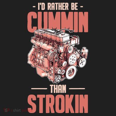 I'd Rather Be Cummin Than Strokin Five-Panel Snapback Cap