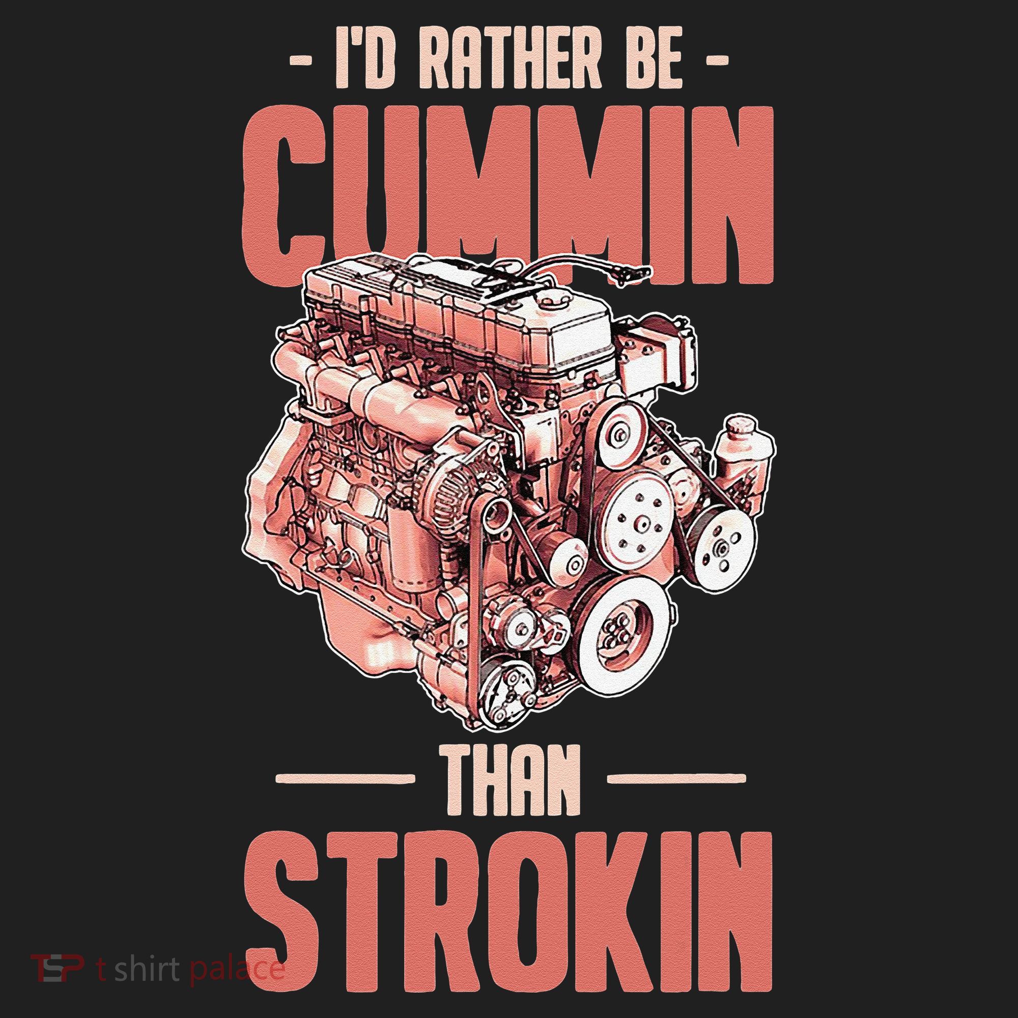 I'd Rather Be Cummin Than Strokin Golf Towel