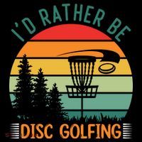 I'd Rather Be Disc Golfing Discs Funny Disc Golfer Women's Tank Top thumb 5