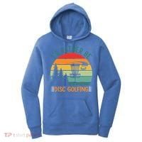 I'd Rather Be Disc Golfing Discs Funny Disc Golfer Women's Hoodie thumb 0