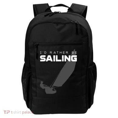 I'd Rather Be Sailing Vintage Sailing Backpack