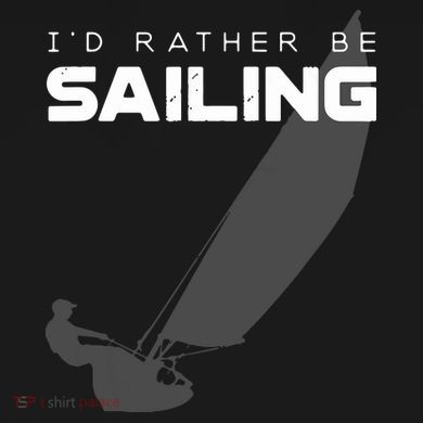 I'd Rather Be Sailing Vintage Sailing Backpack
