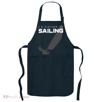 I'd Rather Be Sailing Vintage Sailing Apron